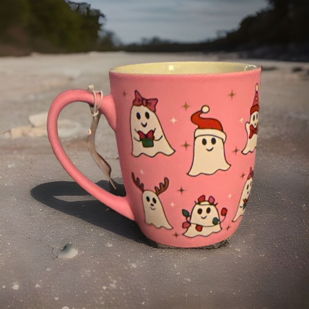 Ghost Christmas Mug